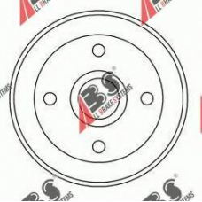 5527-S ABS Тормозной барабан