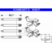 13.0460-0217.2 ATE Комплектующие, колодки дискового тормоза