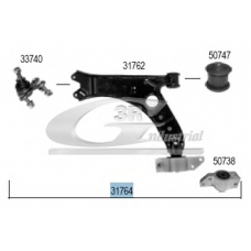 31764 3RG Рычаг независимой подвески колеса, подвеска колеса