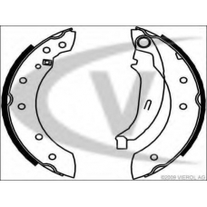 V46-0175 VEMO/VAICO Комплект тормозных колодок