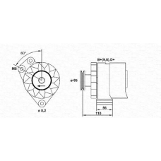 943356216010 MAGNETI MARELLI Генератор