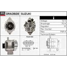 DRA3928 DELCO REMY Генератор