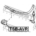 TSB-AVR FEBEST Опора, стабилизатор