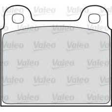 540039 VALEO Комплект тормозных колодок, дисковый тормоз