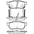 P 28 017 BREMBO Комплект тормозных колодок, дисковый тормоз