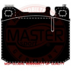 13046090282N-SET-MS MASTER-SPORT Комплект тормозных колодок, дисковый тормоз