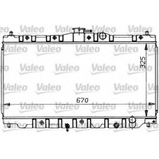 730423 VALEO Радиатор, охлаждение двигателя