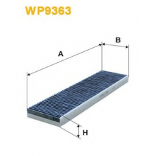 WP9363 WIX Фильтр, воздух во внутренном пространстве