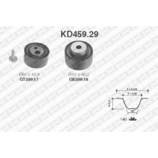 KD459.29 SNR Комплект ремня грм