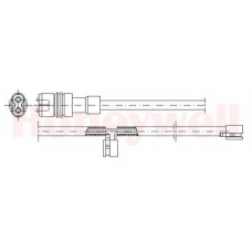 581352 BENDIX Сигнализатор, износ тормозных колодок