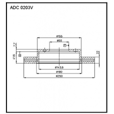 ADC 0203V Allied Nippon Гидравлические цилиндры