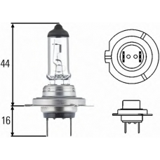 8GH 007 157-451 HELLA Лампа накаливания, основная фара; Лампа накаливани