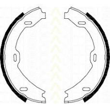 8100 23027 TRISCAN Комплект тормозных колодок, стояночная тормозная с