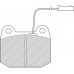 FDB723 FERODO Комплект тормозных колодок, дисковый тормоз