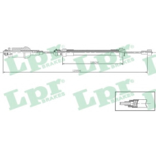 C0237C LPR Трос, управление сцеплением