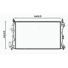 RM0406 EQUAL QUALITY Радиатор, охлаждение двигателя