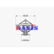 751961N AKS DASIS Термостат, охлаждающая жидкость