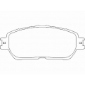 MDB2311 MINTEX Комплект тормозных колодок, дисковый тормоз