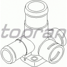 101 456 TOPRAN Фланец охлаждающей жидкости