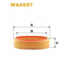 WA6697 WIX Воздушный фильтр