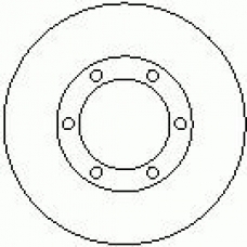 6277 10 KAWE Тормозной диск