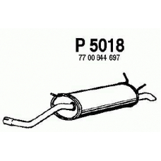 P5018 FENNO Глушитель выхлопных газов конечный