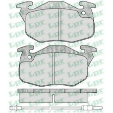 05P435 LPR Комплект тормозных колодок, дисковый тормоз