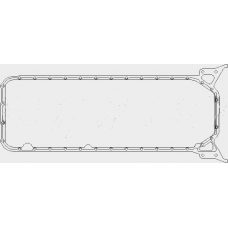 401 225 TOPRAN Прокладка, маслянный поддон