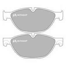 LVXL1666 MOTAQUIP Комплект тормозных колодок, дисковый тормоз