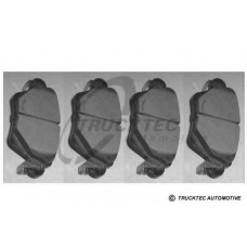 18.35.033 TRUCKTEC AUTOMOTIVE Комплект тормозных колодок, дисковый тормоз