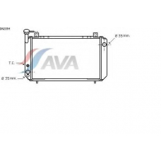 DN2054 AVA Радиатор, охлаждение двигателя
