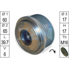 ZN5495 ERA Механизм свободного хода генератора