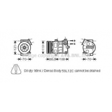 OLAK418 AVA Компрессор, кондиционер