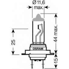 64210CBI-01B OSRAM Лампа накаливания, фара дальнего света; Лампа нака