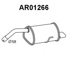 AR01266 VENEPORTE Глушитель выхлопных газов конечный