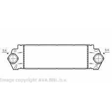 VW4233 AVA Интеркулер