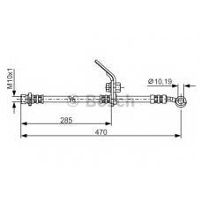 1 987 481 328 BOSCH Тормозной шланг