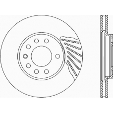 BDR1808.20 OPEN PARTS Тормозной диск