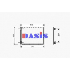 540014N AKS DASIS Конденсатор, кондиционер