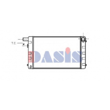 190020N AKS DASIS Радиатор, охлаждение двигателя