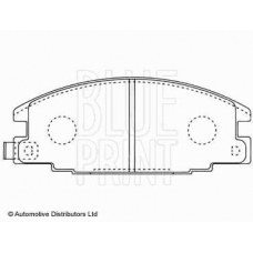 ADZ94220 BLUE PRINT Комплект тормозных колодок, дисковый тормоз