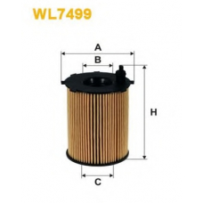 WL7499 WIX Масляный фильтр