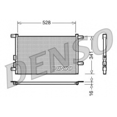 DCN01003 DENSO Конденсатор, кондиционер