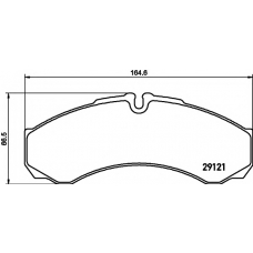 8DB 355 005-411 HELLA PAGID Комплект тормозных колодок, дисковый тормоз