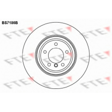 BS7186B FTE Тормозной диск