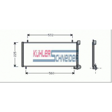 2720301 KUHLER SCHNEIDER Конденсатор, кондиционер