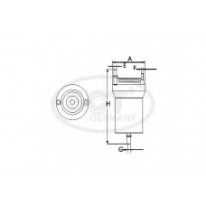 ST 326 SCT Топливный фильтр