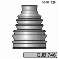 QJB746 QUINTON HAZELL Комплект пылника, приводной вал