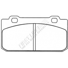 FBP1405 FIRST LINE Комплект тормозных колодок, дисковый тормоз