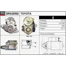 DRS3052 DELCO REMY Стартер